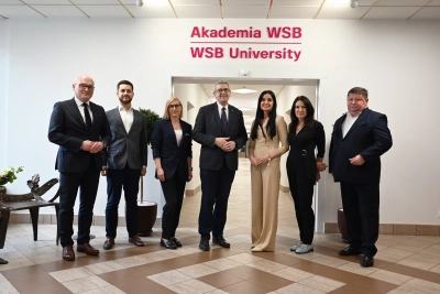 ilustracja aktualności: Visit of the Secretary of State at the Ministry of Education and Science to WSB University