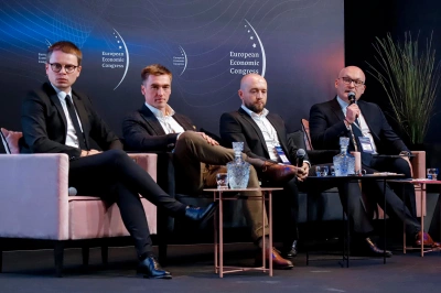 ilustracja aktualności: Digitalisation and technology - Day 1 of the European Economic Congress with the participation of WSB University
