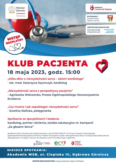 ilustracja aktualności: Klub Pacjenta w Akademii WSB
