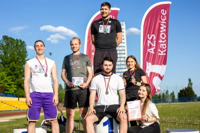 ilustracja aktualności: Akademickie Mistrzostwa Śląska w lekkoatletyce