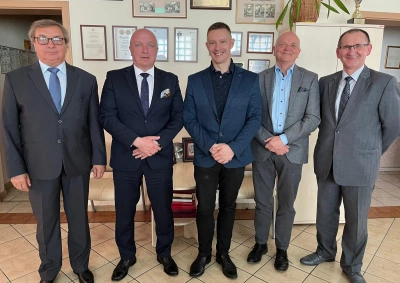 ilustracja aktualności: Wizyta w Wydawnictwie Adam Marszałek