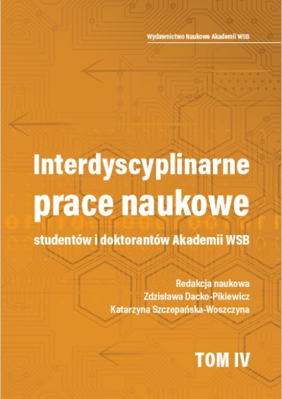 ilustracja aktualności: Interdyscyplinarne prace naukowe studentów i doktorantów Akademii WSB. Tom IV