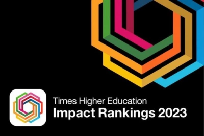 ilustracja aktualności: Akademia WSB w top 10 polskich uczelni prestiżowego rankingu Times Higher Education Impact Ranking 2023 