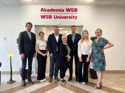 ilustracja aktualności: Visit of Prof. Susan S. Fiorito, Ph.D at WSB University