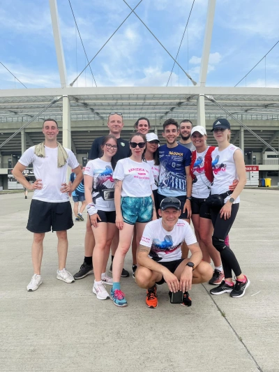 ilustracja aktualności: Bieg za Tomaszem Sobania