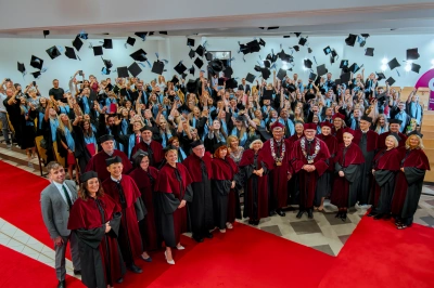 ilustracja aktualności: Graduation ceremony for second-cycle graduates - Dąbrowa Górnicza