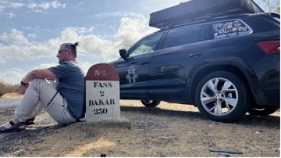 ilustracja aktualności: Profesor Adrian Siadkowski szefem wyprawy rajdu Knurów – Paryż – Dakar