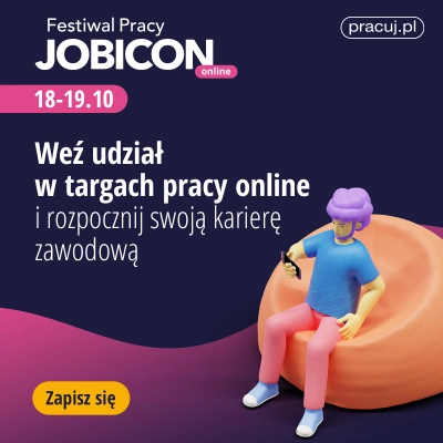 ilustracja aktualności: Festiwal Pracy JOBICON online