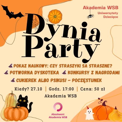 ilustracja aktualności: Strasznie Fajne Dyniowe Party 