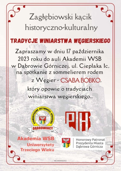 ilustracja aktualności: Senior Cafe i Zagłębiowski Kącik Historyczny