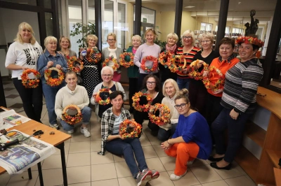 ilustracja aktualności: Senior Art -Jesienne wianki