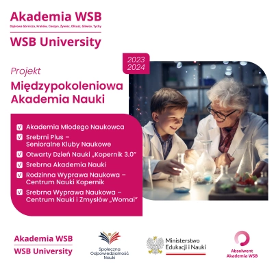 ilustracja aktualności: Rusza Projekt "Międzypokoleniowa Akademia Nauki"