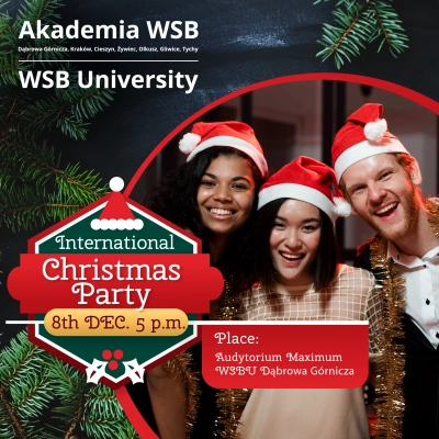 ilustracja aktualności: WSBU invites you to International Christmas Party 2023