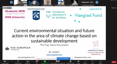 ilustracja aktualności: &bdquo;Forecasting factors influence on climatic changes as a part of Sustainable Development Goals 2030&rdquo;