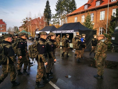 ilustracja aktualności: Wizyta studyjna w 131 Batalionie Lekkiej Piechoty w Gliwicach