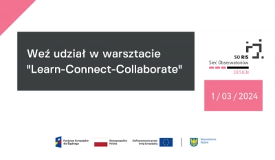 ilustracja aktualności: Weź udział w warsztacie "Learn-Connect-Collaborate"