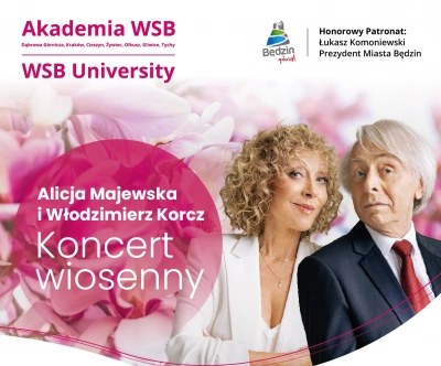 ilustracja aktualności: Koncert Wiosenny Akademii WSB z udziałem Alicji Majewskiej
