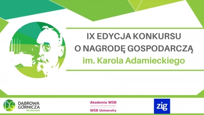 ilustracja aktualności: IX edycja Konkursu o Nagrodę Gospodarczą im. Karola Adamieckiego