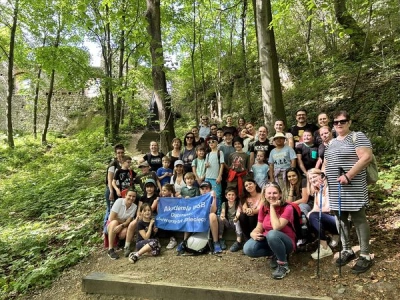 ilustracja aktualności: I Rodzinny Rajd Dąbrowskiego Uniwersytetu Dziecięcego Akademii WSB