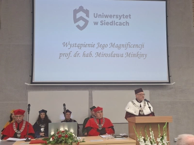 ilustracja aktualności: Medal za zasługi dla siedleckiej uczelni