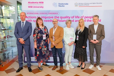 ilustracja aktualności: Międzynarodowa Konferencja Naukowa "Actions to Improve the Quality of Life of People with Special Needs in Poland and Around the World"