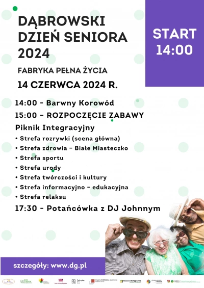 ilustracja aktualności: Dąbrowski Dzień Seniora -BĄDŹCIE Z NAMI!