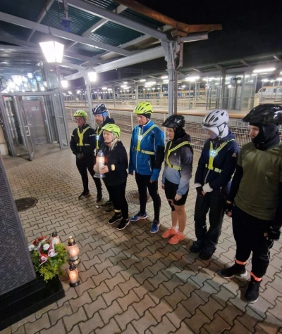 Ilustracja wydarzenia: Rowerowy Hołd Pamięci w rocznicę I transportu Polaków do Auschwitz