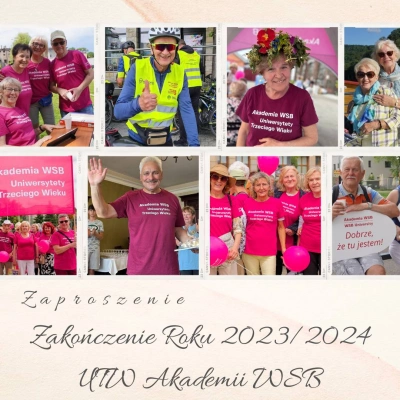 ilustracja aktualności: Zakończenie Roku Akademickiego  UTW 2023/24 