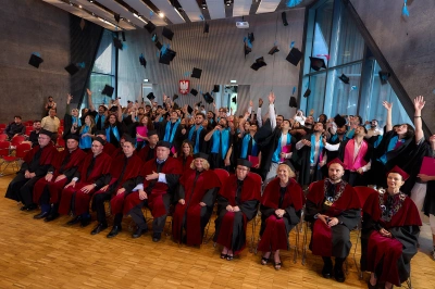 ilustracja aktualności: Gala of awarding diplomas to graduates of first and second cycle studies – Kraków