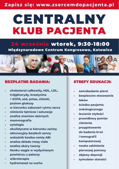 ilustracja aktualności: Centralny Klub Pacjenta