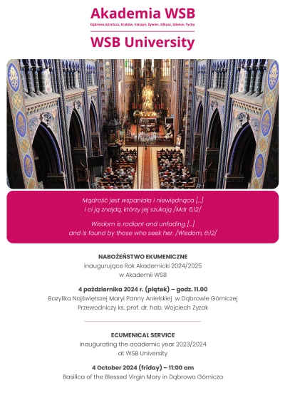 ilustracja aktualności: Zaproszenie na Nabożeństwo Ekumeniczne