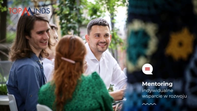 ilustracja aktualności: Nabór do programu mentoringowego TopMinds 2025 - otwarty!