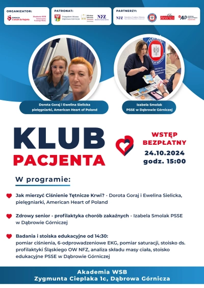 ilustracja aktualności: Klub Pacjenta Akademii WSB