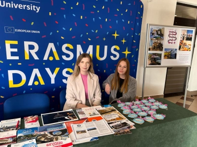 ilustracja aktualności:  Success at Erasmus Days - thank you, Students!