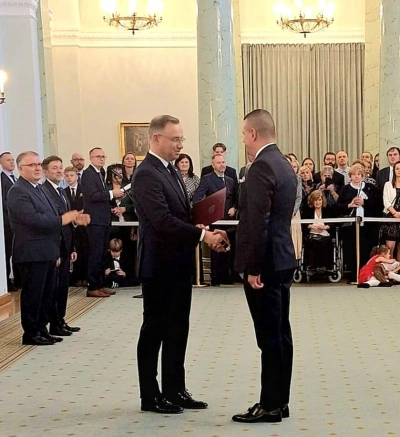 ilustracja aktualności: Naukowcy AWSB w Pałacu Prezydenckim. Kolejne nominacje profesorskie dla Naukowców Akademii
