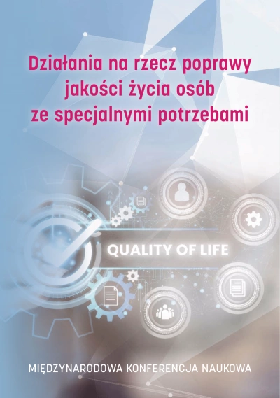 ilustracja aktualności: Publikacja po konferencji „Actions to improve the quality of life of people with special needs in Poland and around the world”