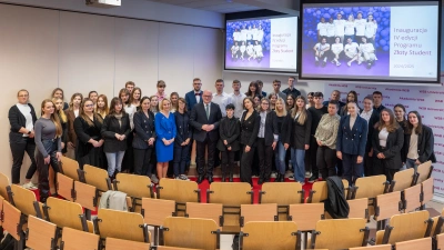 ilustracja aktualności: Ineaguracja IV edycji programu "Złoty Student" AWSB