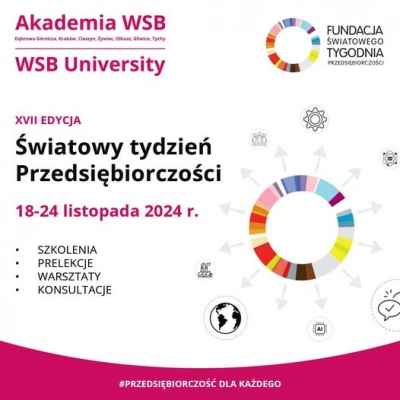 ilustracja aktualności: XVII edycja Światowego Tygodnia Przedsiębiorczości
