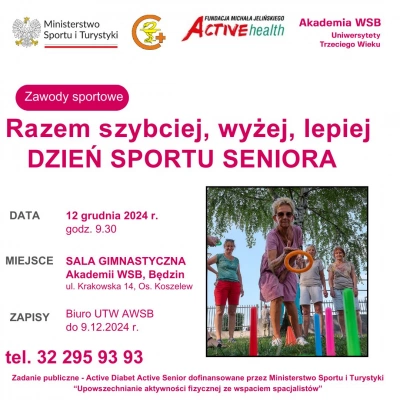 ilustracja aktualności: Dzień Sportu Seniora