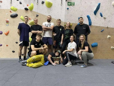 ilustracja aktualności: Akademickie Mistrzostwa Śląska w Boulderingu!