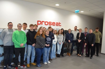 ilustracja aktualności: Wizyta studyjna  w firmie Proseat