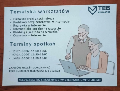 ilustracja aktualności: Warsztaty z cyberbezpieczeństwa