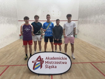 ilustracja aktualności: Akademickie Mistrzostwa Śląska w Squashu!