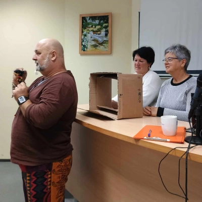 ilustracja aktualności: Wykłady terapeuty zajęciowego Grzegorza Klachacza