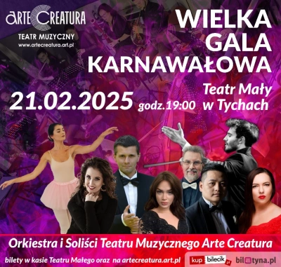 ilustracja aktualności: Wielka Gala Karnawałowa