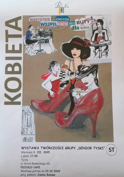ilustracja aktualności: Grupa "Senior Tyski" zaprasza na wernisaż