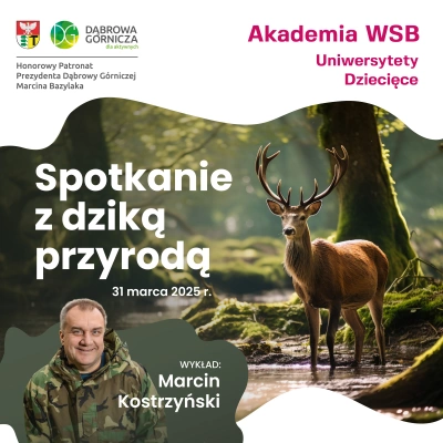 ilustracja aktualności: Zapraszamy szkoły na wyjątkowe spotkanie z Marcinem Kostrzyńskim!