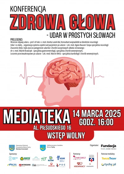 ilustracja aktualności: O udarze w prostych słowach - zachęcamy do udziału w konferencji