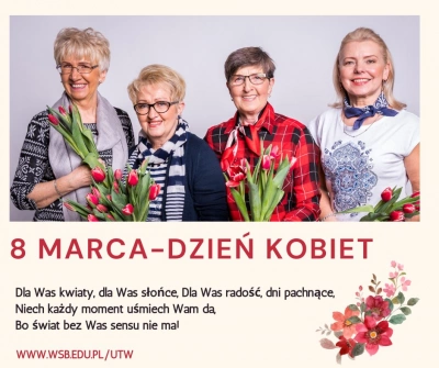 ilustracja aktualności: Dzień Kobiet UTW AWSB