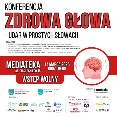 ilustracja aktualności: O udarze w prostych słowach - zachęcamy do udziału w konferencji